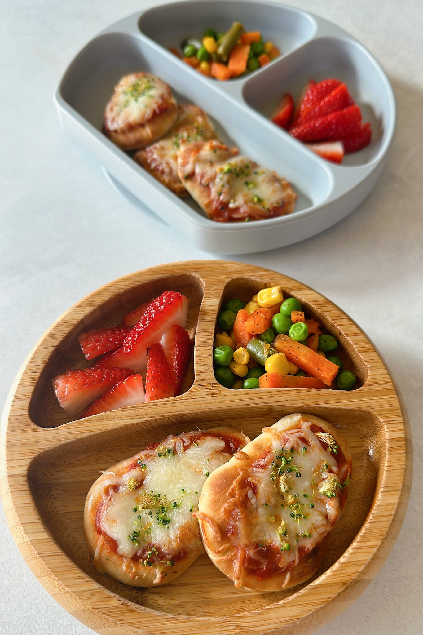 Mini Naan Pizzas