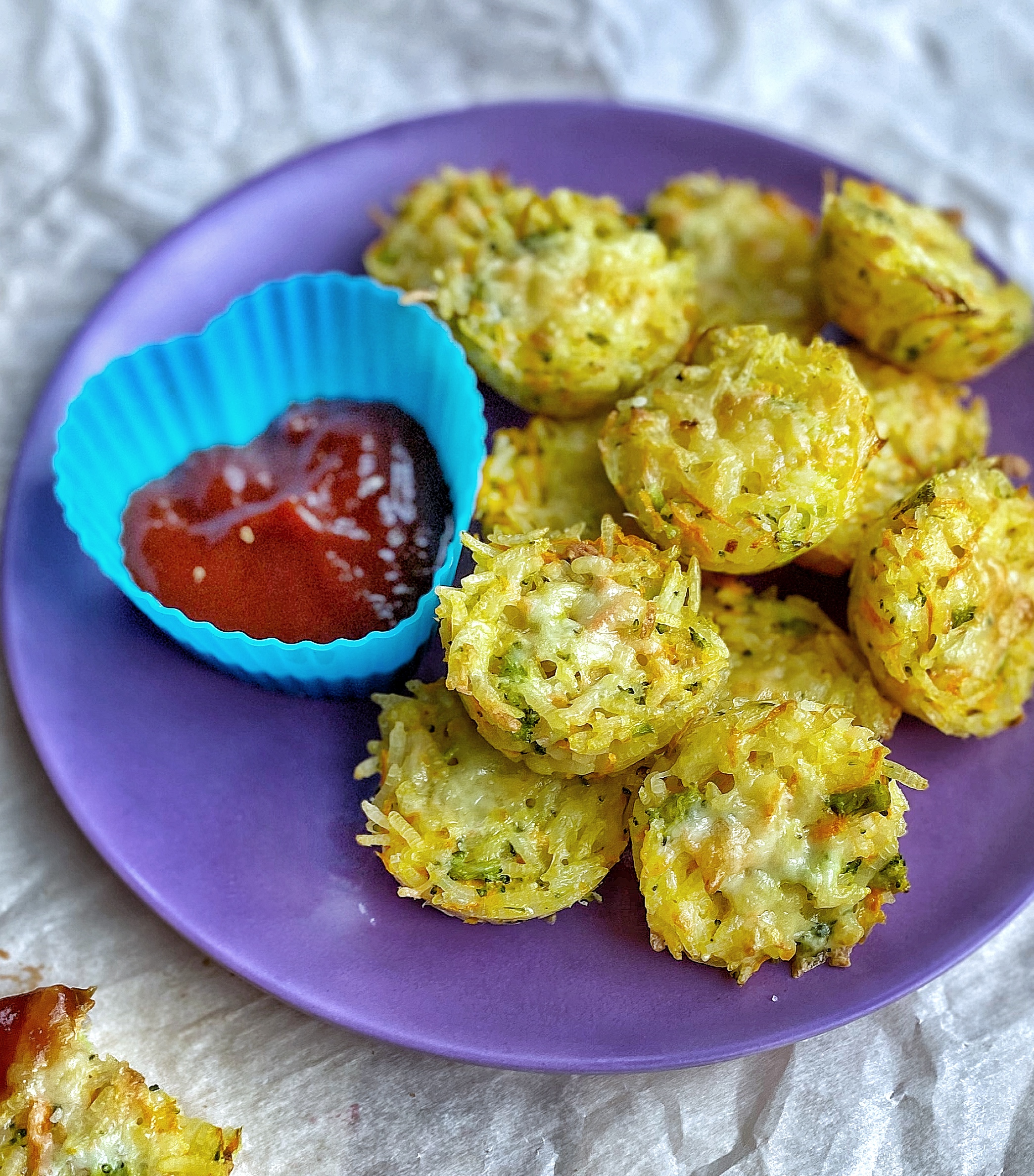 Veggie-Loaded Rice Nuggets