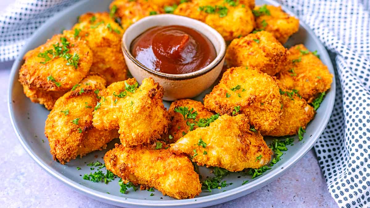Ground Chicken Nuggets