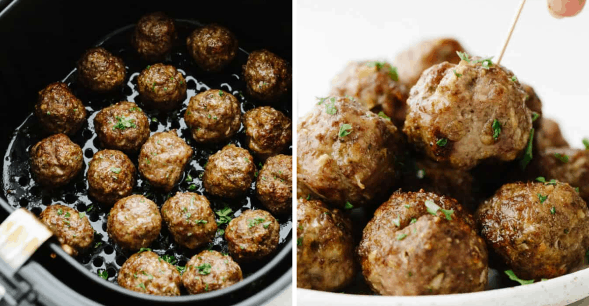 Mini Meatball Bites on Toothpicks
